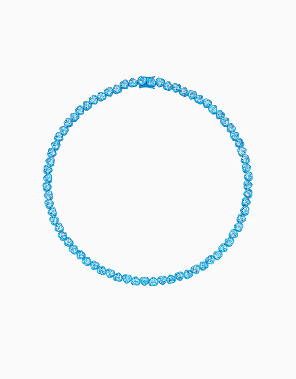 emily p. wheeler I Heart Blue Necklace Necklace