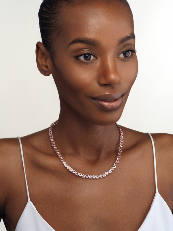 Emily P. Wheeler I Heart Pink Necklace Necklace