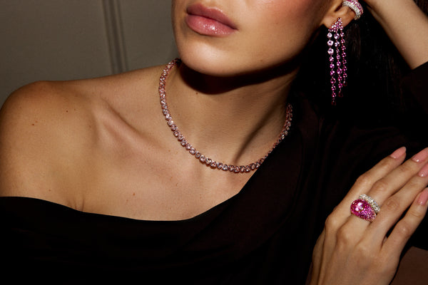 Emily P. Wheeler I Heart Pink Necklace Necklace