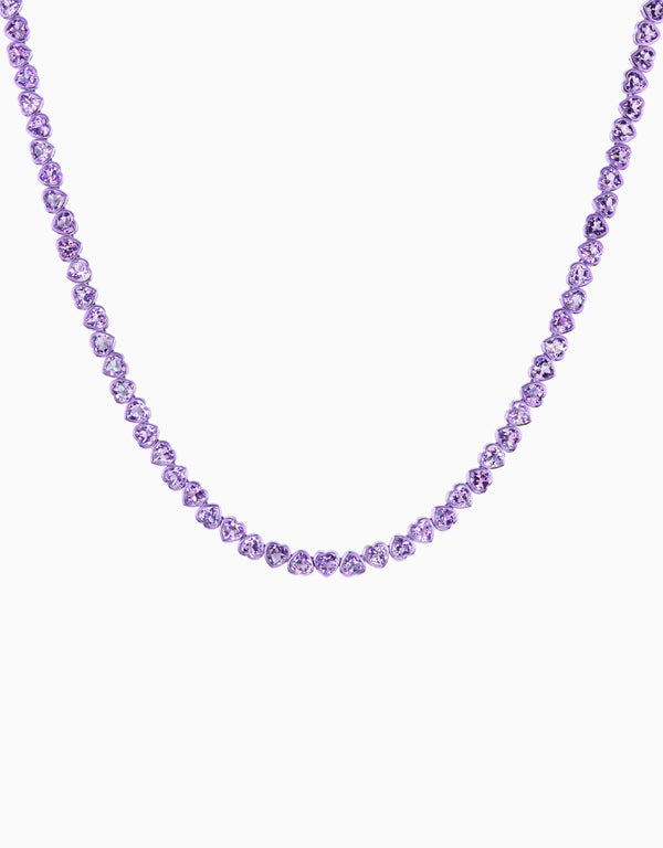 Emily P. Wheeler I Heart Purple Necklace Necklace
