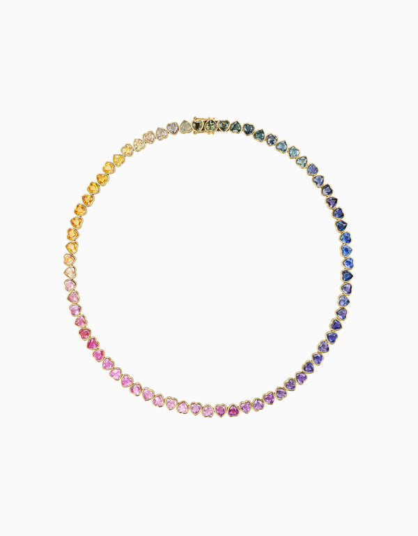 emily p. wheeler I Heart Rainbows Necklace Necklace