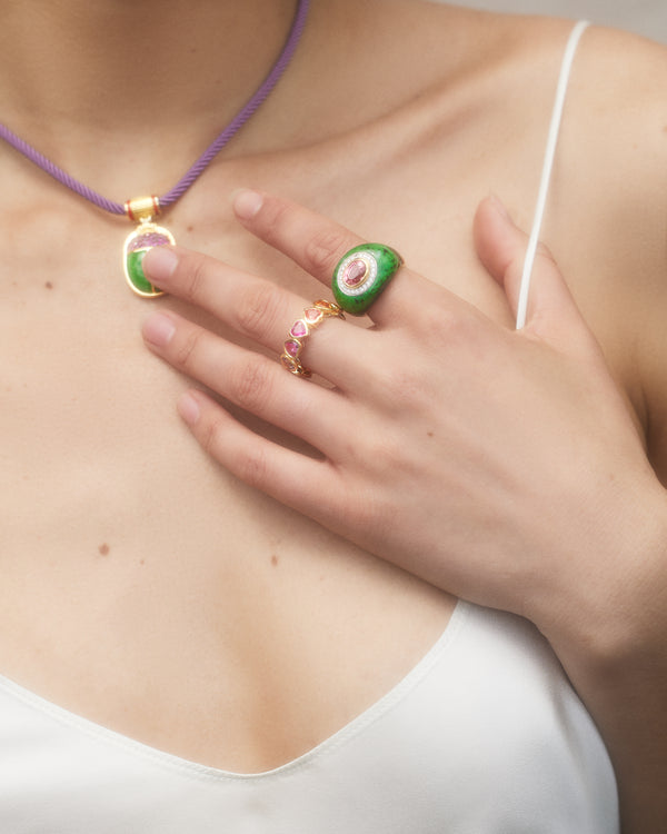 Emily P. Wheeler I Heart Rainbows Ring Ring