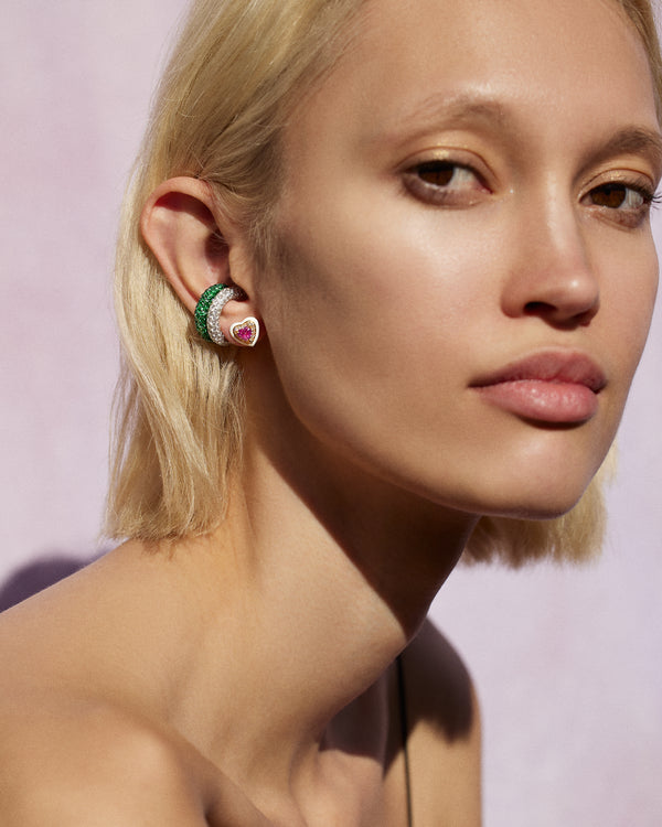 Emily P. Wheeler Jungle Ear Cuff Earrings