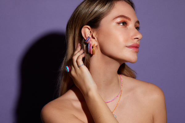 Emily P. Wheeler Midnight Ear Cuff Earrings