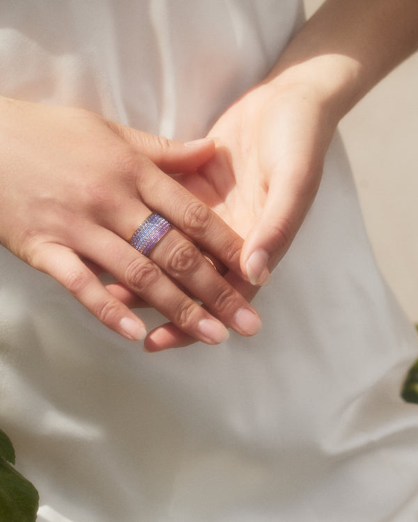 Emily P. Wheeler Midnight Ombre Cigar Ring Ring