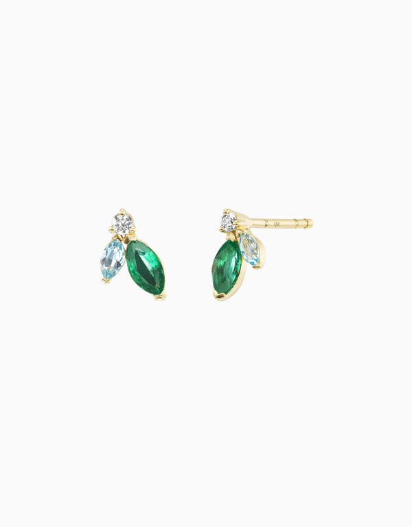 emily p. wheeler Mini Pollack Stud Earrings