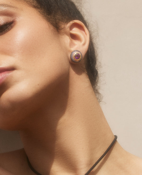 Emily P. Wheeler Ombre Button Stud Earrings