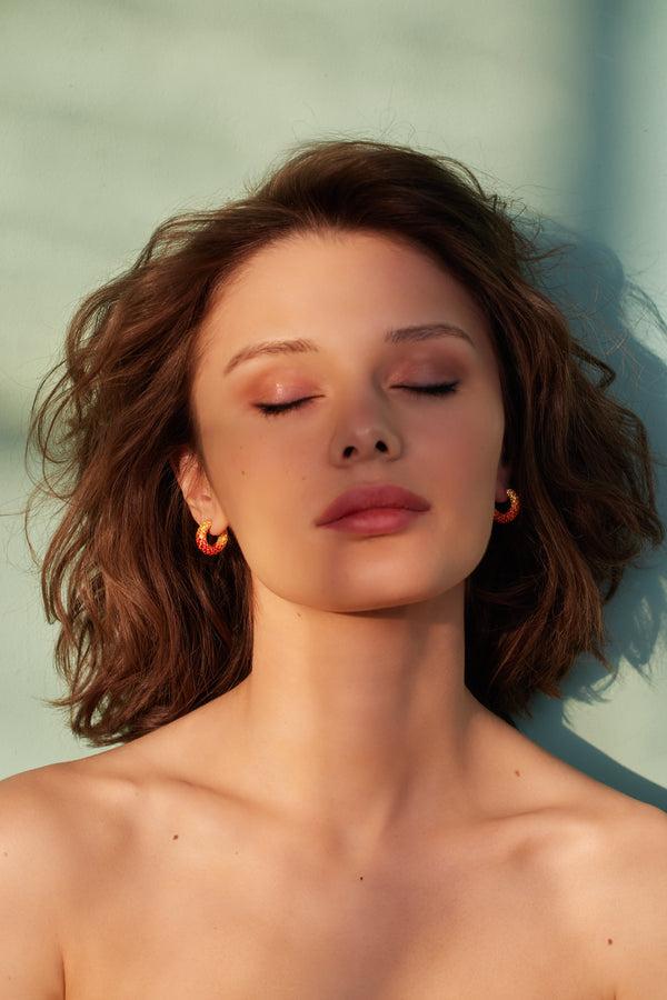 Emily P. Wheeler Ombre Huggie (EXCLUSIVE) Earrings