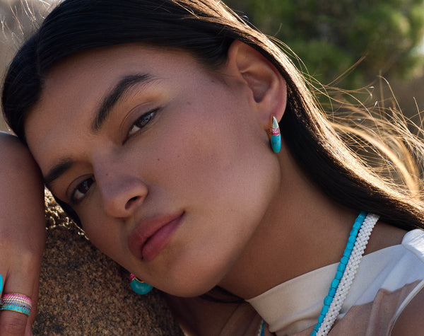 Emily P. Wheeler Ombre Oval Earring Earrings