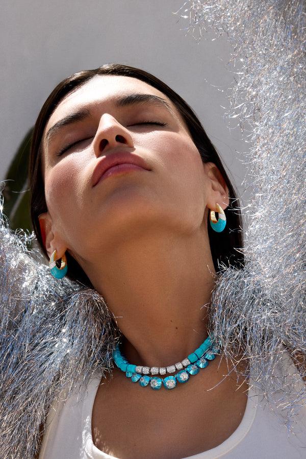 Emily P. Wheeler Ombre Oval Earring Earrings