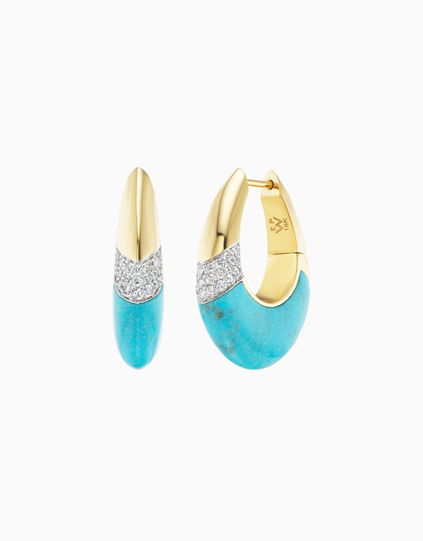 emily p. wheeler Ombre Oval Earring Earrings