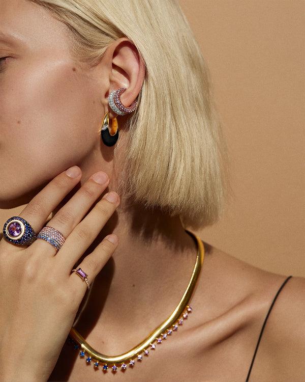 Emily P. Wheeler Oval Earrings Earrings