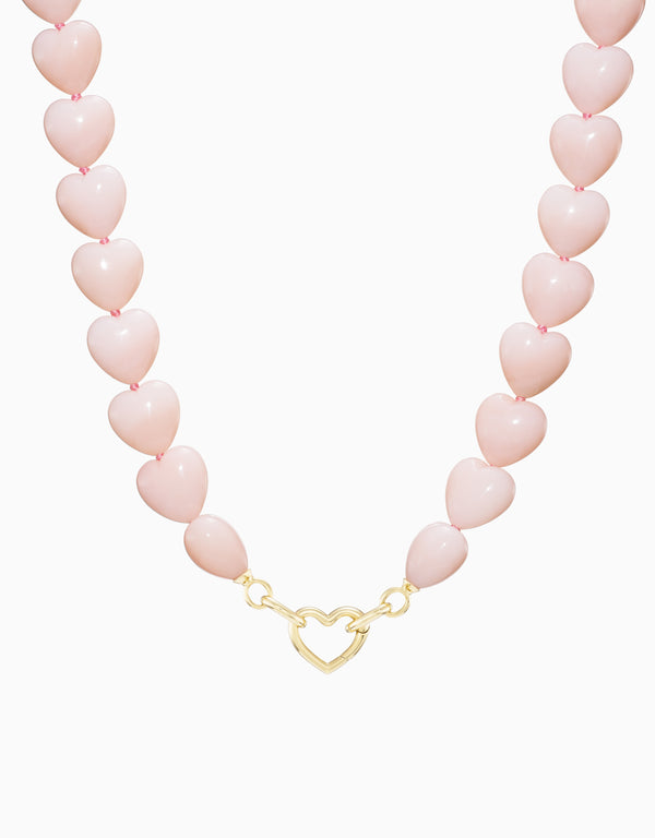 Emily P. Wheeler Oversized Heart Beads Necklace
