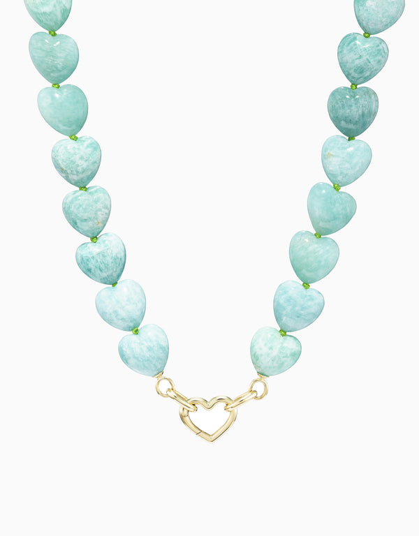 Emily P. Wheeler Oversized Heart Beads Necklace