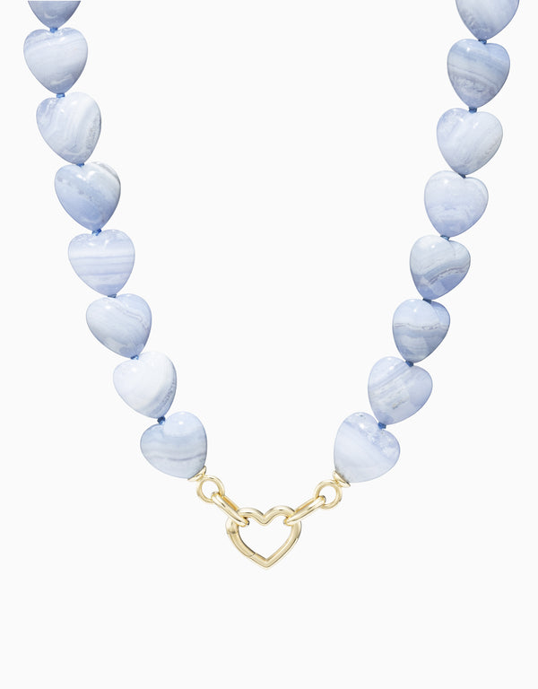 Emily P. Wheeler Oversized Heart Beads Necklace