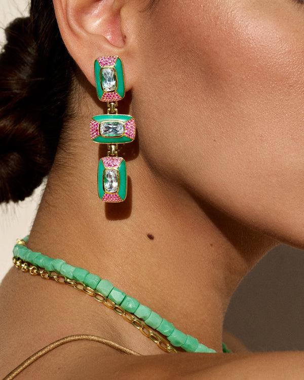 Emily P. Wheeler Patchwork Earring Earrings