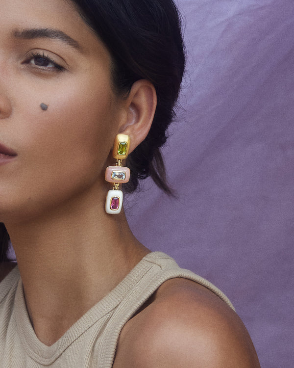 Emily P. Wheeler Patchwork Earrings Earrings
