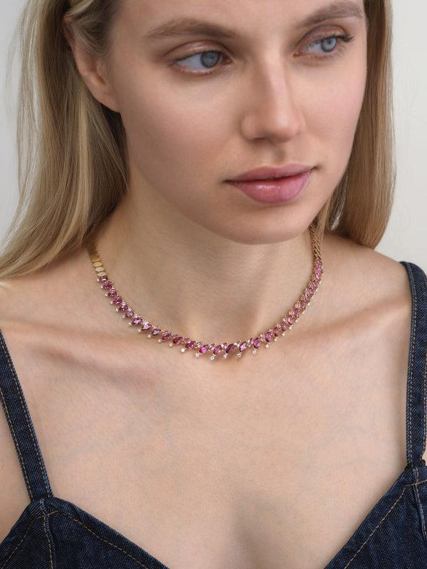 Emily P. Wheeler Pollack Tennis Necklace Necklace