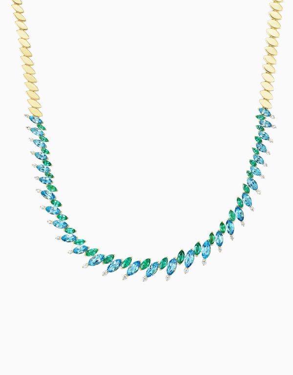 Emily P. Wheeler Pollack Tennis Necklace Necklace