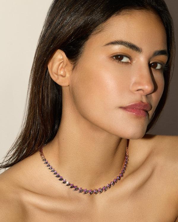 Emily P. Wheeler Pollack Tennis Necklace Necklace