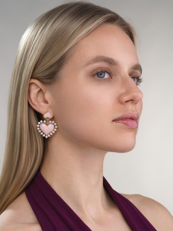 Emily P. Wheeler Queen Of Hearts Earrings Earrings