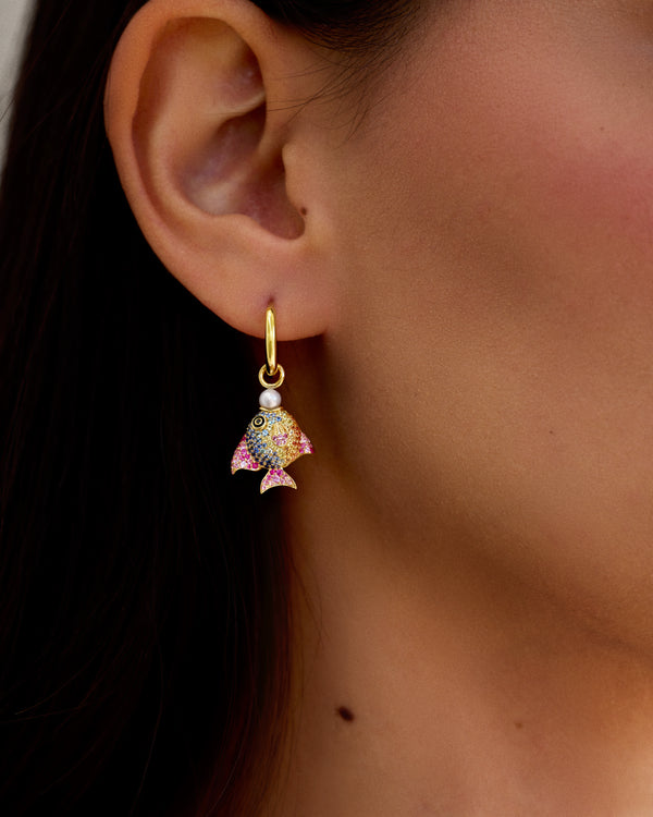 Emily P. Wheeler Rainbow Fish Earring Earrings