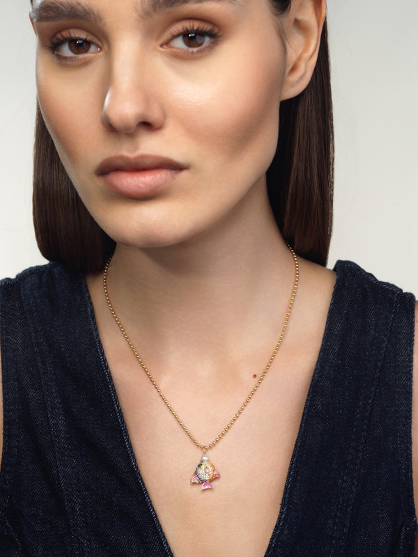 Emily P. Wheeler Rainbow Fish Necklace Necklace