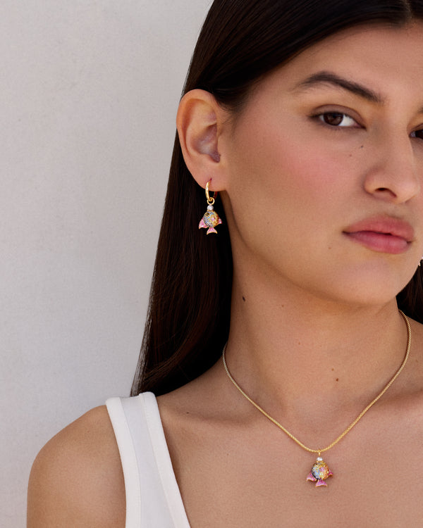 Emily P. Wheeler Rainbow Fish Necklace Necklace