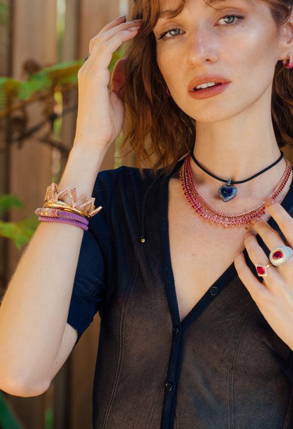 Emily P. Wheeler Silk Wrap Bracelet Bracelets