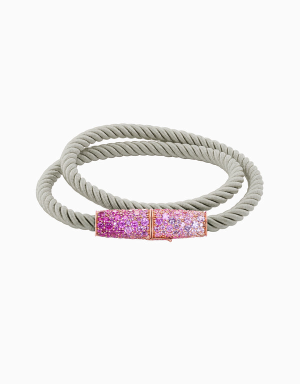 emily p. wheeler Silk Wrap Bracelet Bracelets