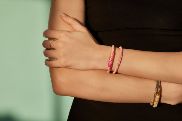 Emily P. Wheeler Silk Wrap Bracelet Bracelets