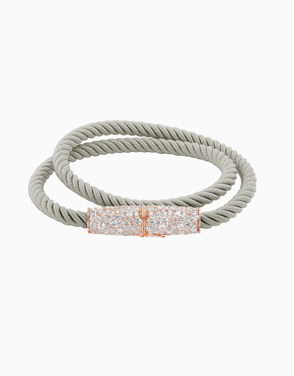 emily p. wheeler Silk Wrap Bracelet Bracelets
