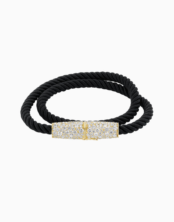 emily p. wheeler Silk Wrap Bracelet Bracelets