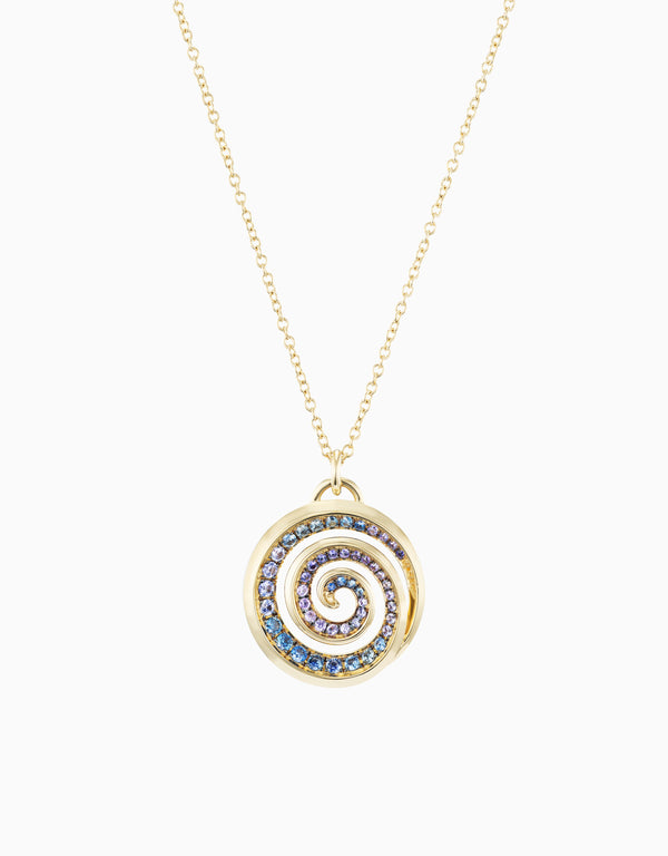 emily p. wheeler Spiral Necklace Necklace
