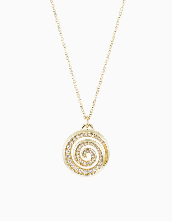 emily p. wheeler Spiral Necklace Necklace