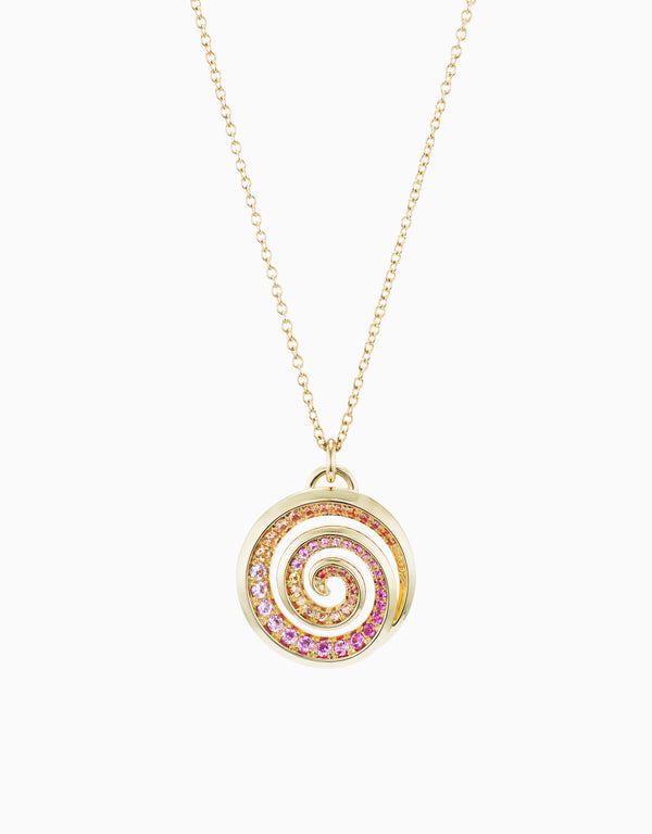 emily p. wheeler Spiral Necklace Necklace