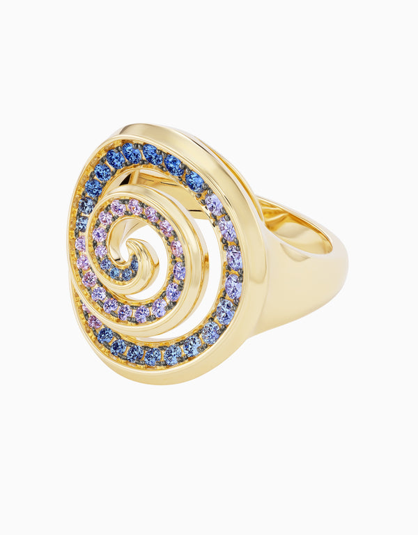 Emily P. Wheeler Spiral Ring Ring