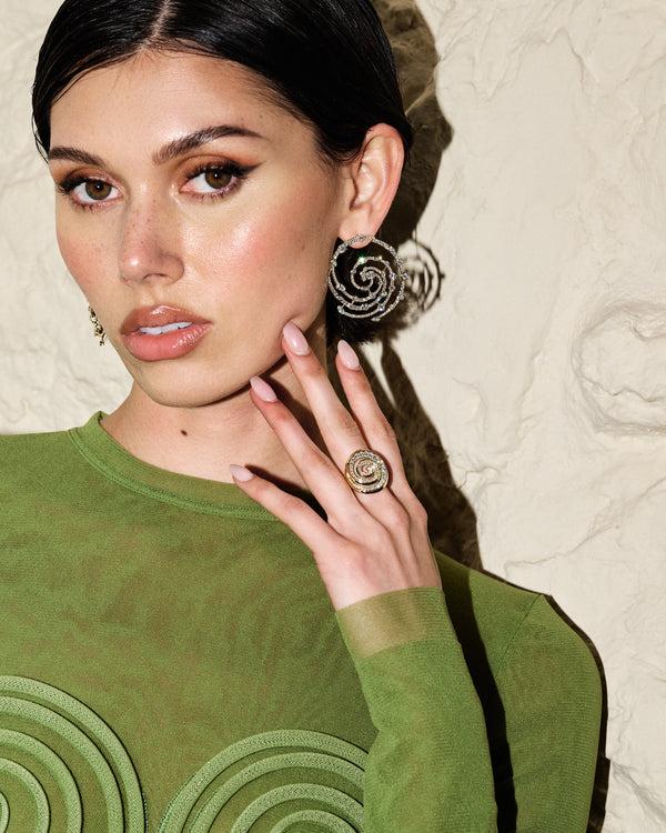 Emily P. Wheeler Spiral Ring Ring