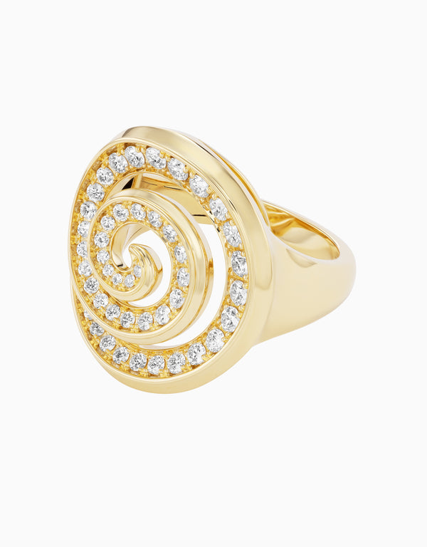 Emily P. Wheeler Spiral Ring Ring