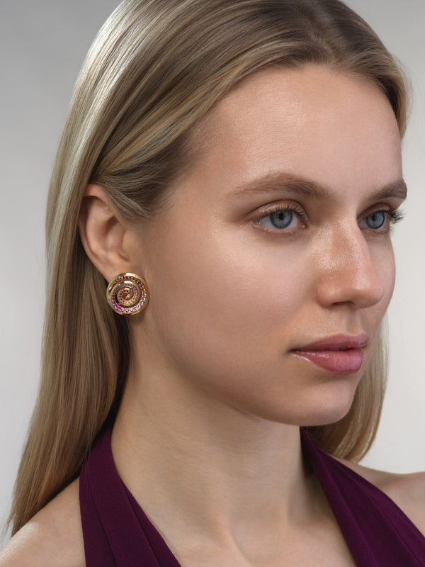 Emily P. Wheeler Spiral Stud Earrings