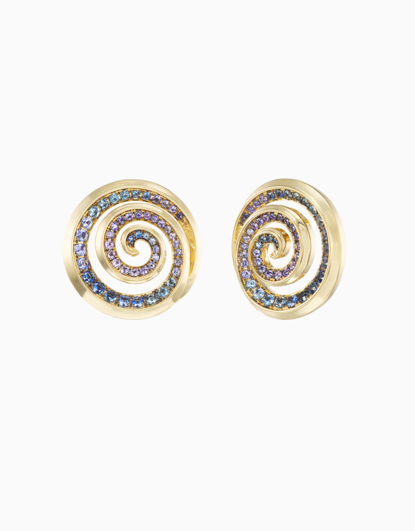 emily p. wheeler Spiral Stud Earrings