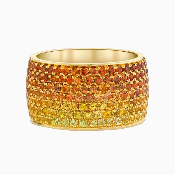 emily p. wheeler Sunrise Ombre Cigar Ring Ring