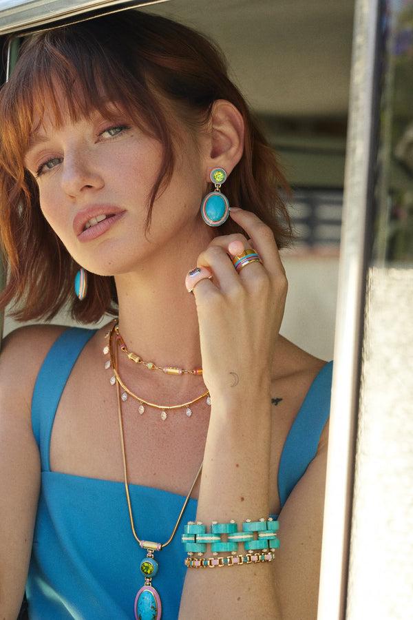 Emily P. Wheeler Tilly Fringe Necklace Necklace