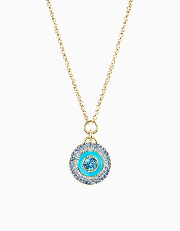 emily p. wheeler Water Medallion Necklace