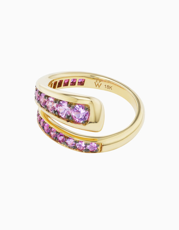 Emily P. Wheeler Wrap Ring - Flamingo Ring