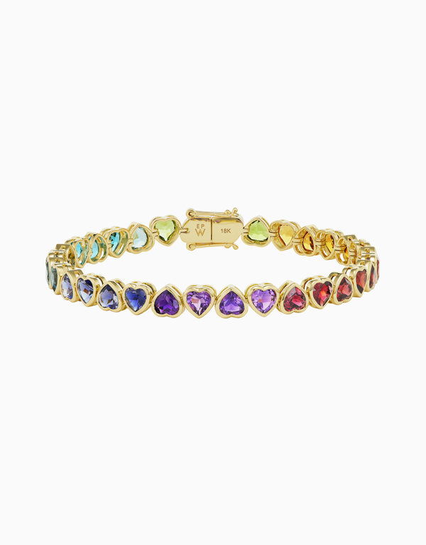 emily p. wheeler I Heart Rainbows Bracelet (Semi-Precious) Bracelets