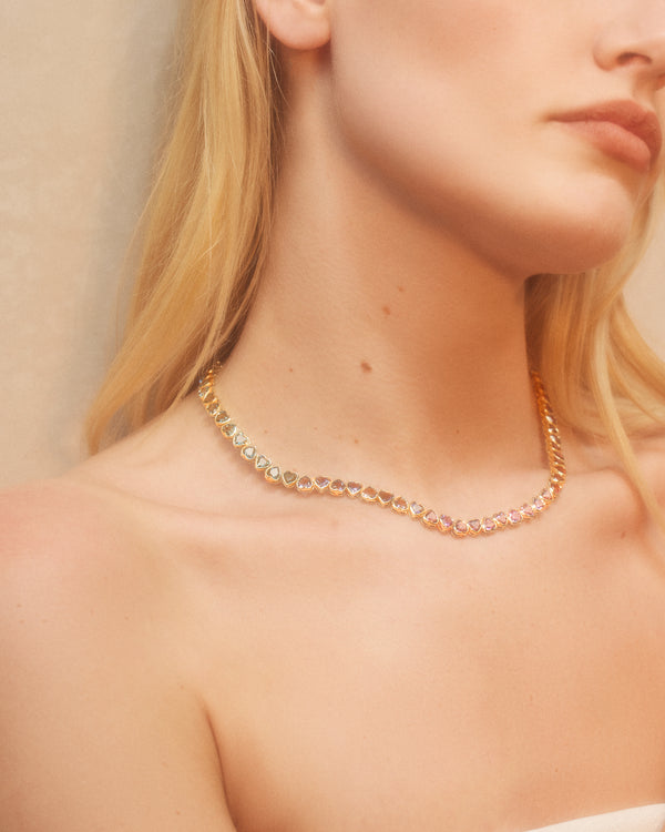 Emily P. Wheeler I Heart Rainbows Necklace (Semi-Precious)