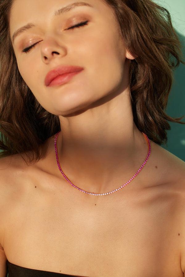 Emily P. Wheeler Ombre Tennis Necklace (EXCLUSIVE) Necklace