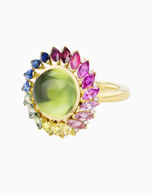 Emily P. Wheeler Peridot Cabochon Ring (One-of-a-Kind) Ring