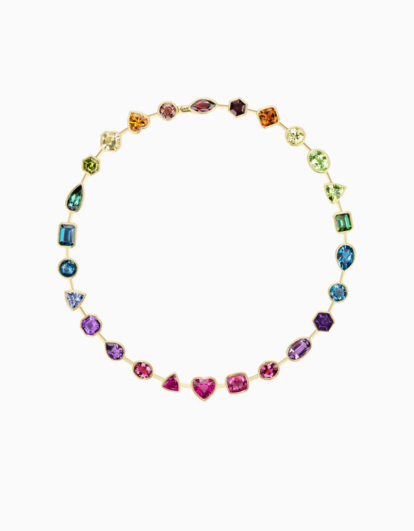 emily p. wheeler Rainbow Bar Connection Necklace (One-of-a-Kind) Necklace